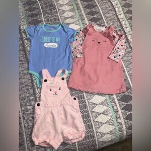 9 Month Baby Girl Clothing Bundle